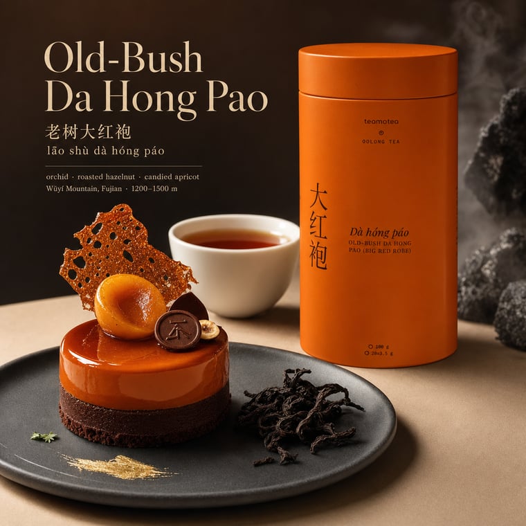 The design — Dà Hóng Páo