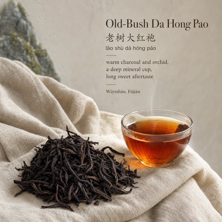 The design — Dà Hóng Páo