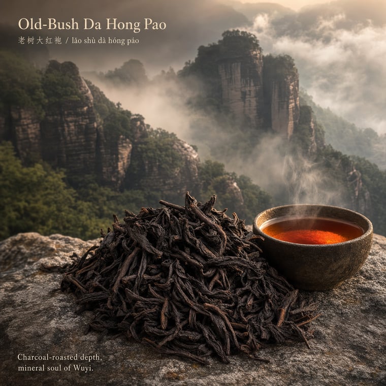 The design — Dà Hóng Páo