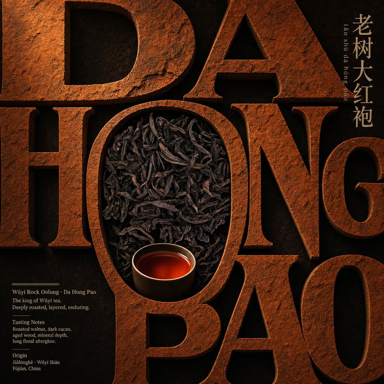 The design — Dà Hóng Páo
