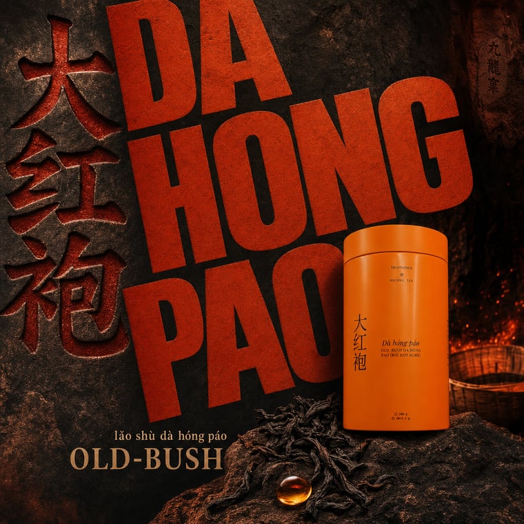 The design — Dà Hóng Páo