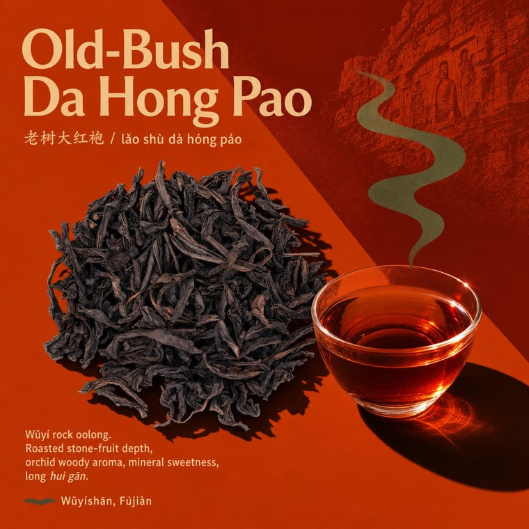 The design — Dà Hóng Páo