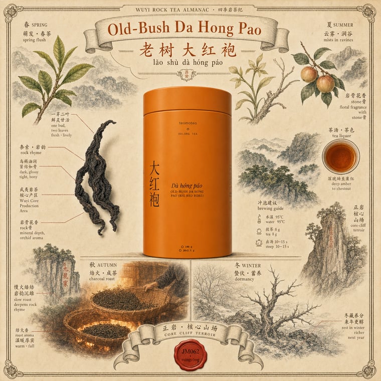 The design — Dà Hóng Páo