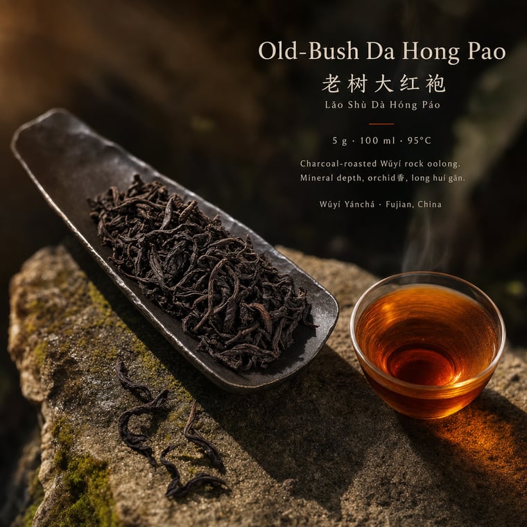 The design — Dà Hóng Páo