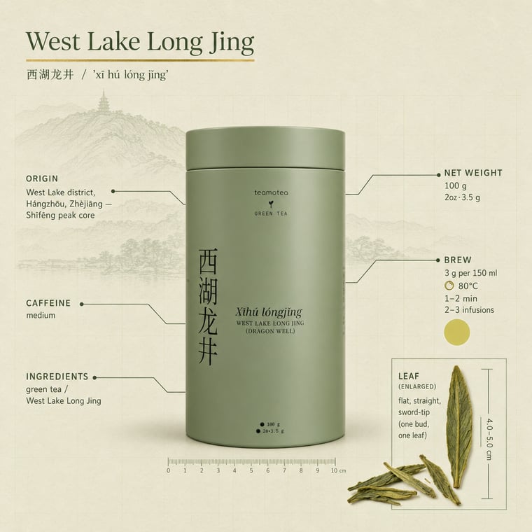 The design — Xī Hú Lóngjǐng