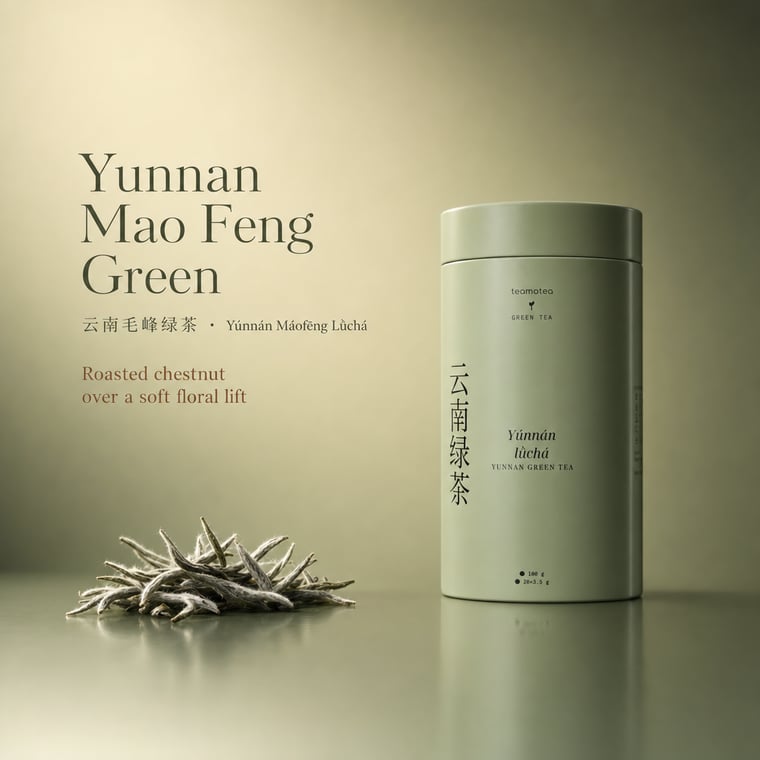 The design — Yunnan Mao Feng Green Tea