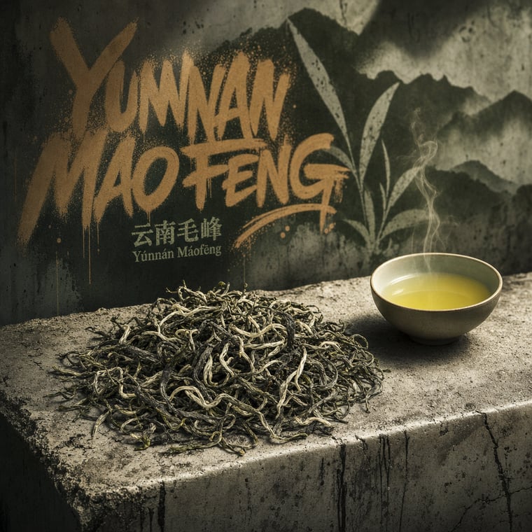 The design — Yunnan Mao Feng Green Tea
