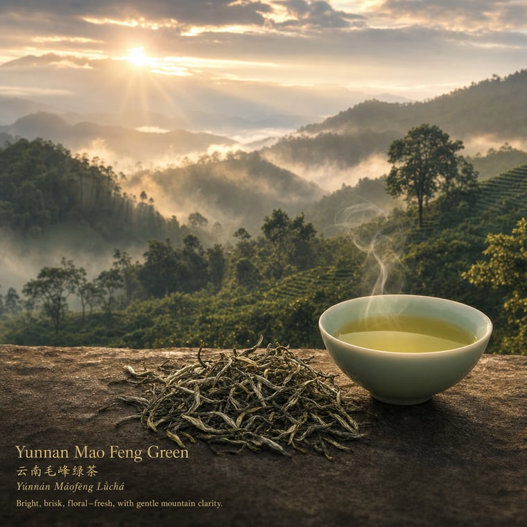 The design — Yunnan Mao Feng Green Tea