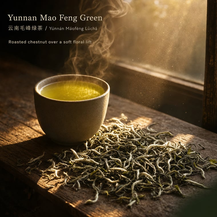 The design — Yunnan Mao Feng Green Tea