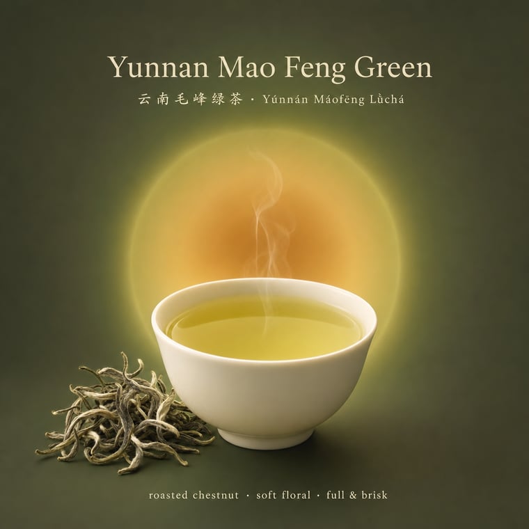 The design — Yunnan Mao Feng Green Tea