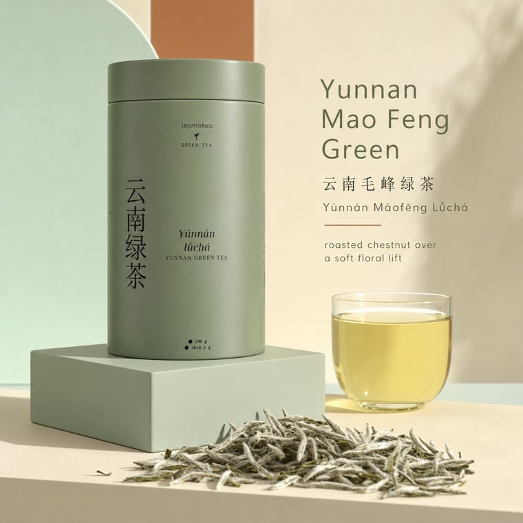 The design — Yunnan Mao Feng Green Tea