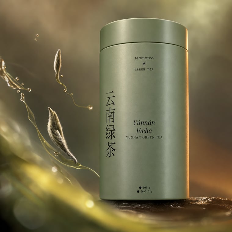 The design — Yunnan Mao Feng Green Tea