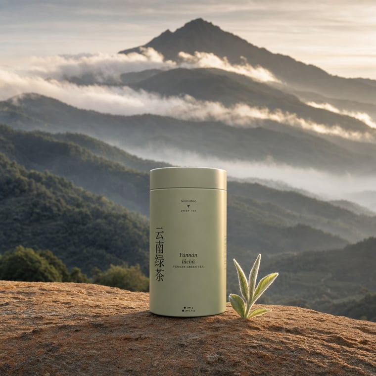 The design — Yunnan Mao Feng Green Tea
