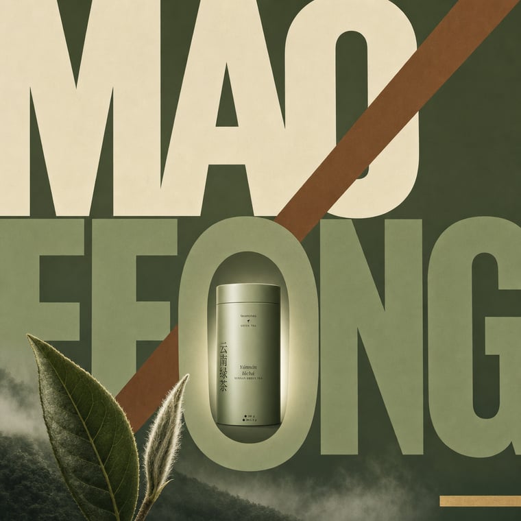 The design — Yunnan Mao Feng Green Tea