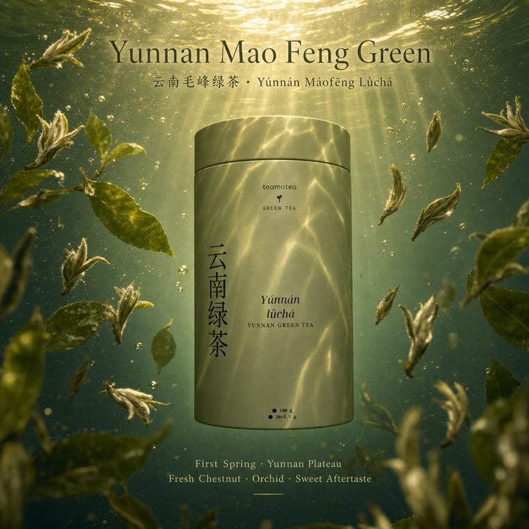 The design — Yunnan Mao Feng Green Tea