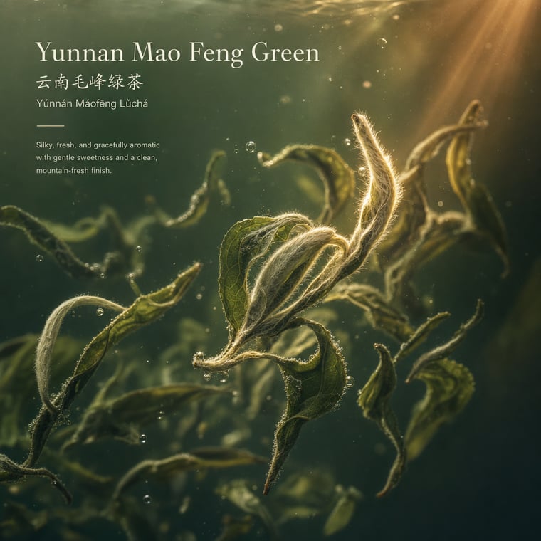 The design — Yunnan Mao Feng Green Tea