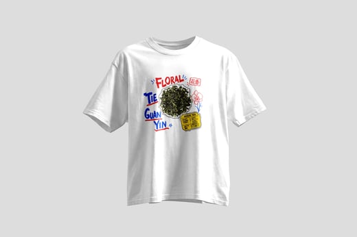 Tee — Floral Tie Guan Yin