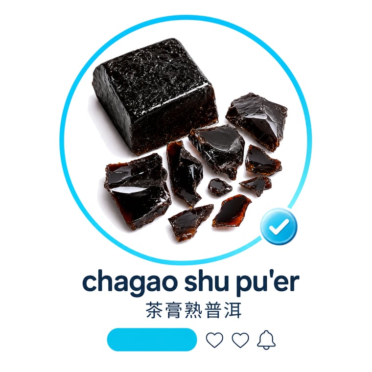 Tea paste (chagao)
