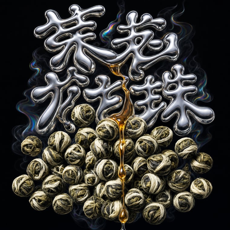 The design — Mòlì Lǒng Zhú
