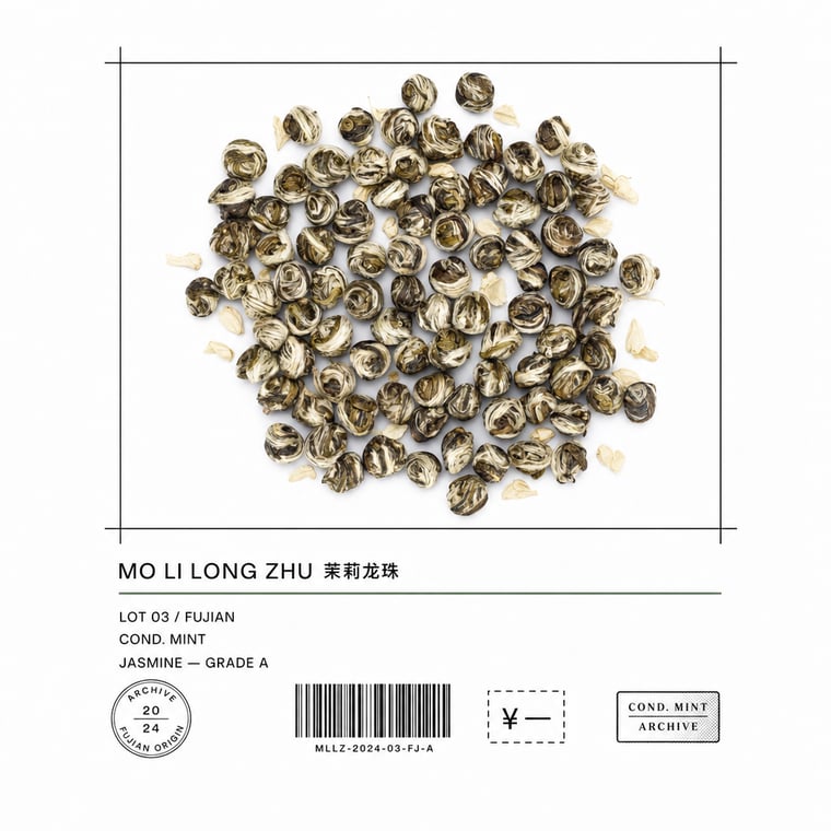 The design — Mòlì Lǒng Zhú