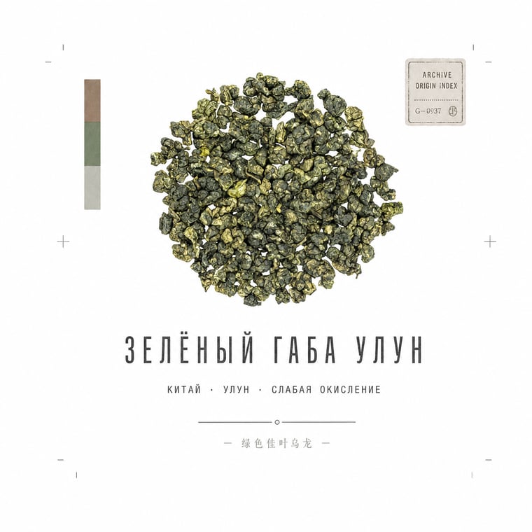 The design — Green GABA Oolong