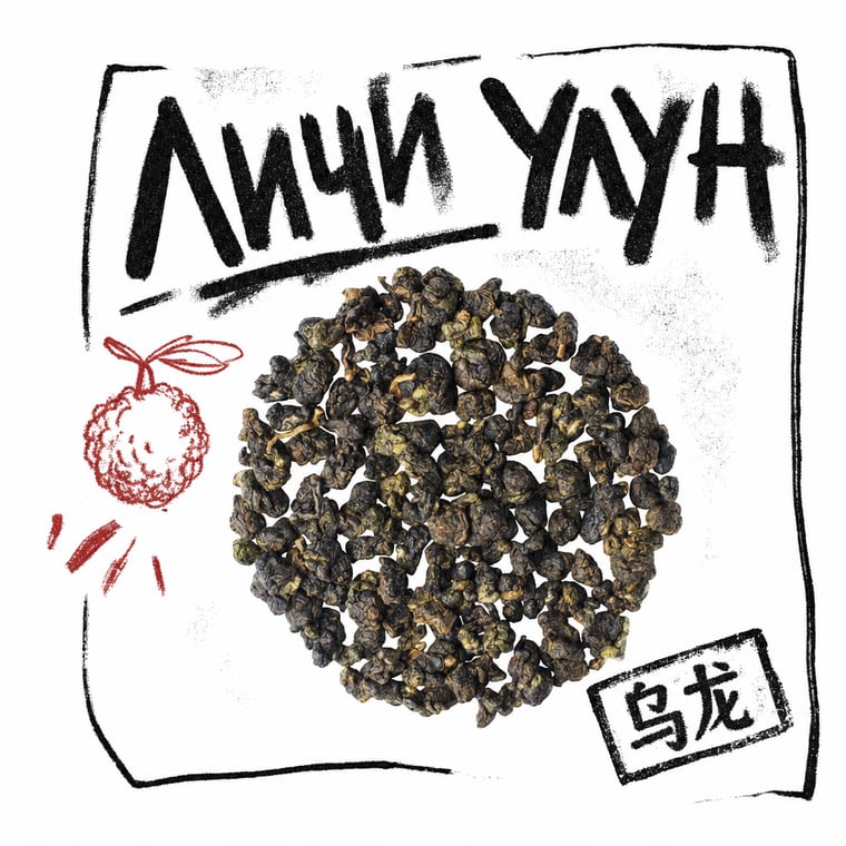 The design — Lychee Oolong