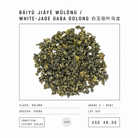 White Jade GABA Oolong