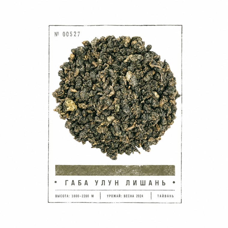 The design — Lishan GABA Oolong