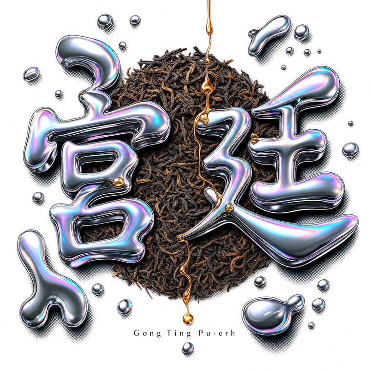 The design — Gong Ting Pu-erh