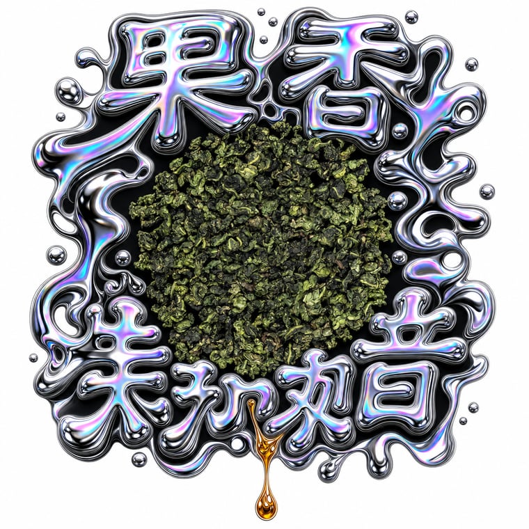 The design — Fruity Tie Guan Yin
