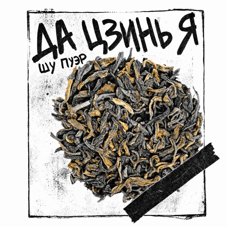 The design — Da Jin Ya Shu Pu-erh