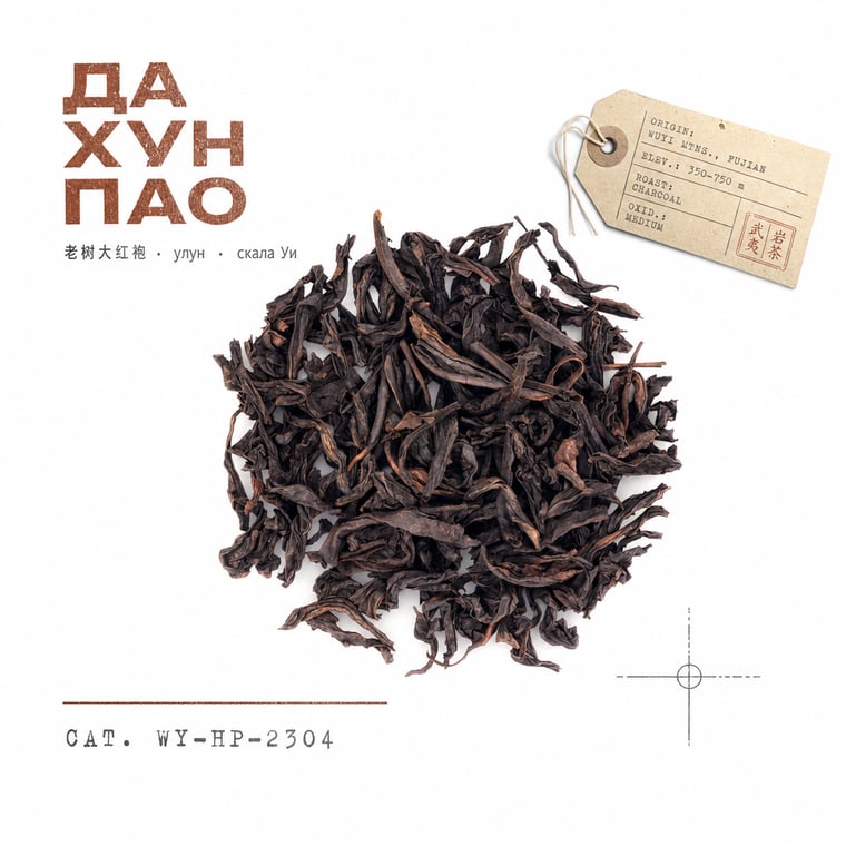 The design — Dà Hóng Páo