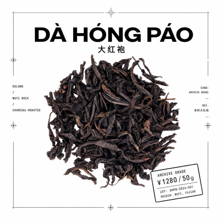 The design — Dà Hóng Páo