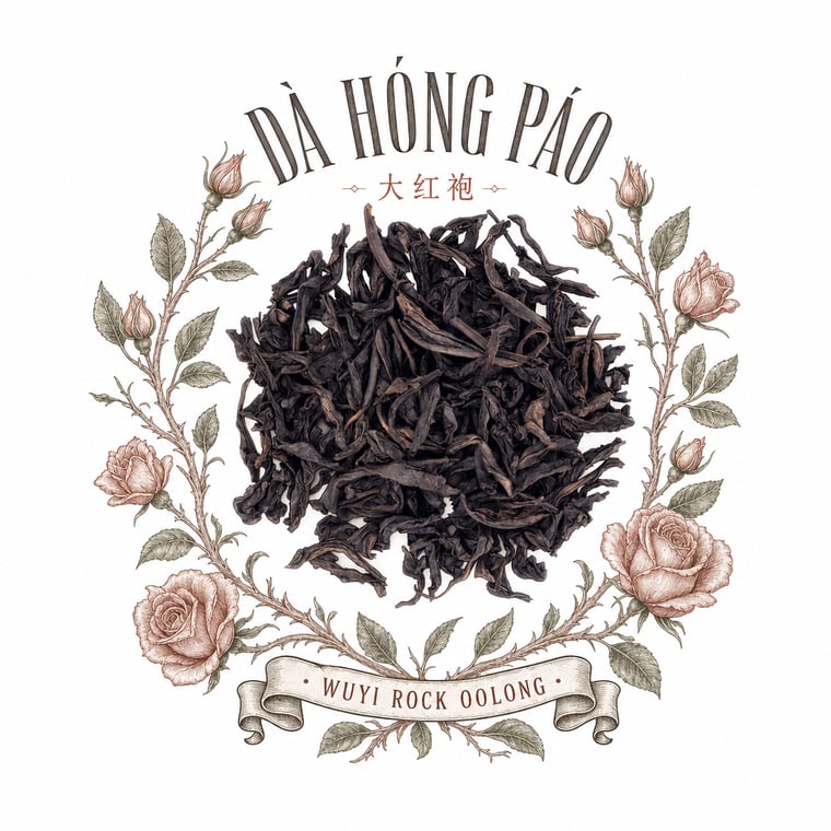 The design — Dà Hóng Páo