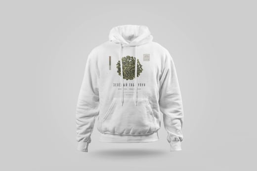 Hoodie — Green GABA Oolong