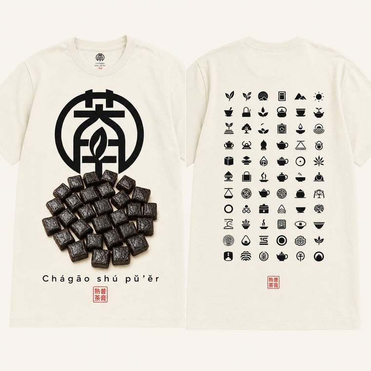The design — Ripe Pu-erh Paste