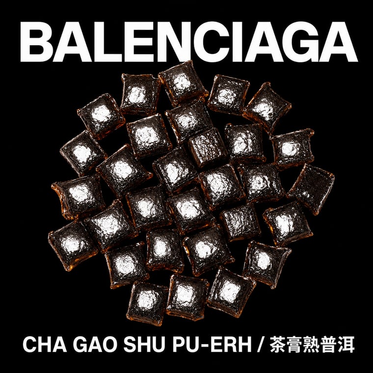 The design — Ripe Pu-erh Paste