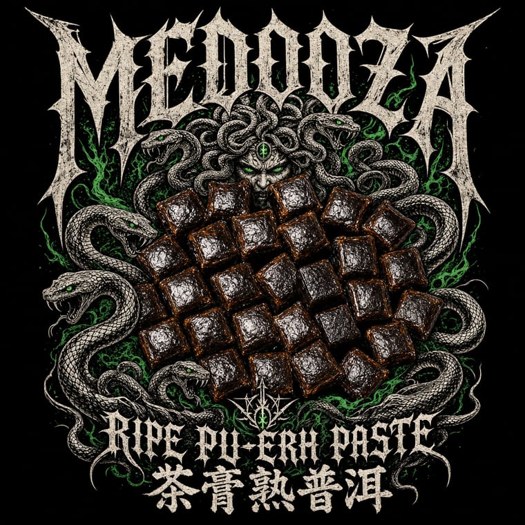 The design — Ripe Pu-erh Paste