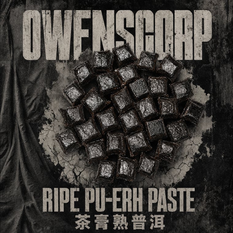 The design — Ripe Pu-erh Paste