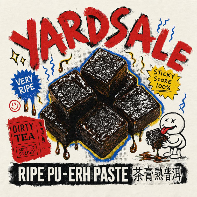 The design — Ripe Pu-erh Paste