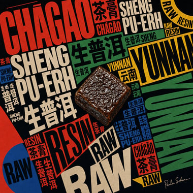 Raw Pu-erh Paste
