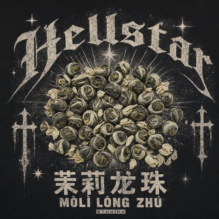 The design — Mòlì Lǒng Zhú
