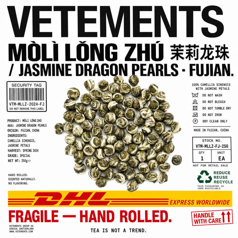 The design — Mòlì Lǒng Zhú