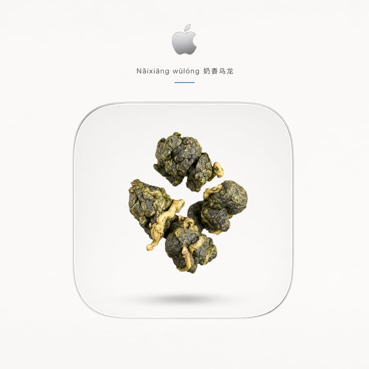The design — Nǎi Xiāng Oolong