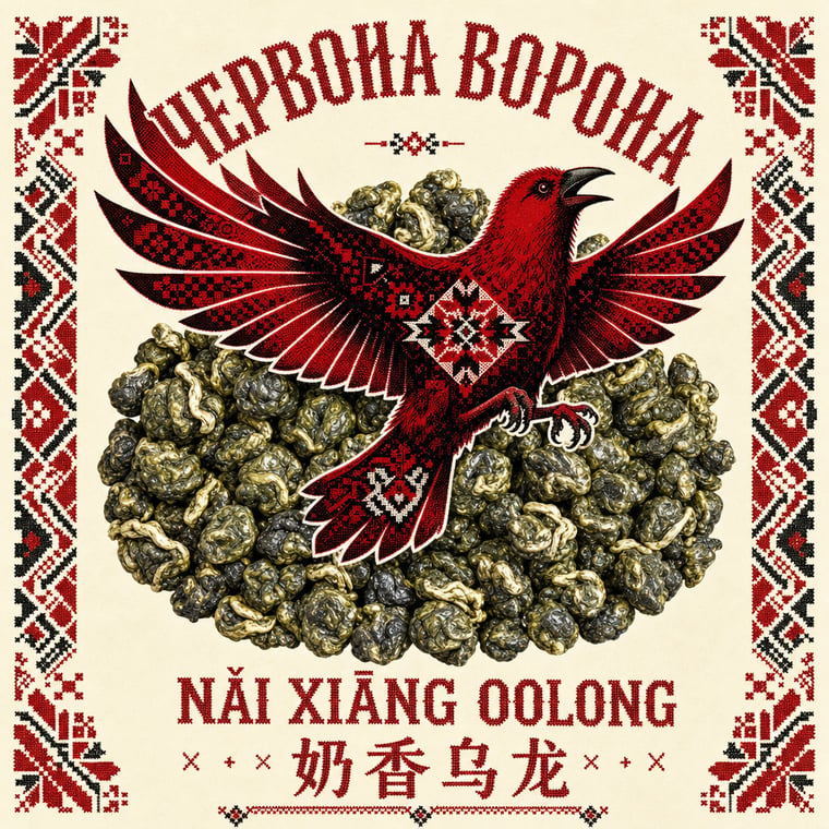 The design — Nǎi Xiāng Oolong