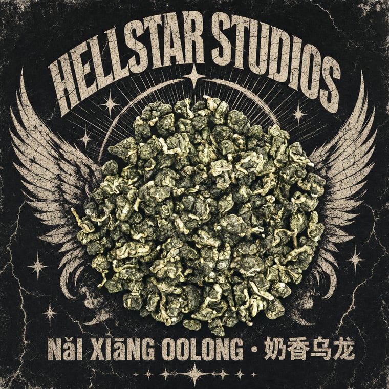 The design — Nǎi Xiāng Oolong
