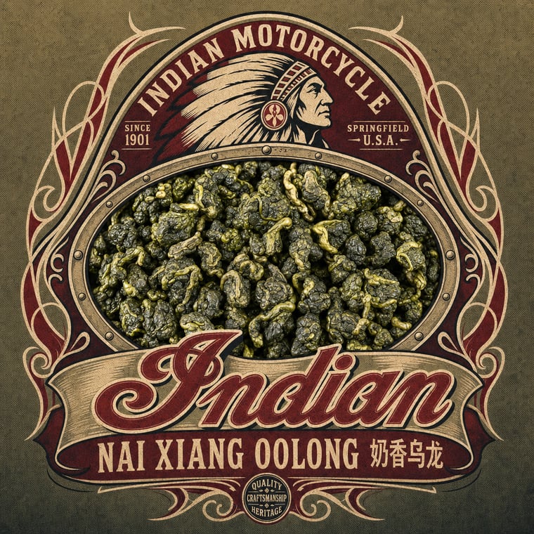 The design — Nǎi Xiāng Oolong