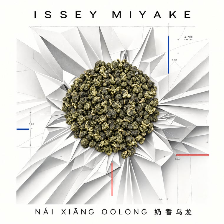 The design — Nǎi Xiāng Oolong