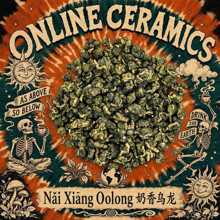 The design — Nǎi Xiāng Oolong