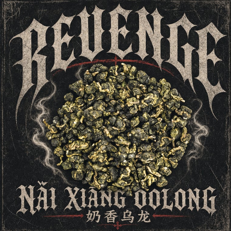 The design — Nǎi Xiāng Oolong